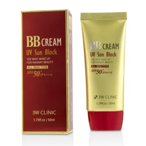 3W Clinic BB Cream UV Sun Block SPF50+ PA+++ for All SKin Type